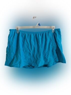 Always For Me Separates Women’s Plus Size 22W Swim Skirt Turquoise
